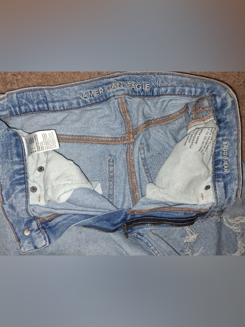 AE Ripped Dad Jeans - Picture 3 of 6